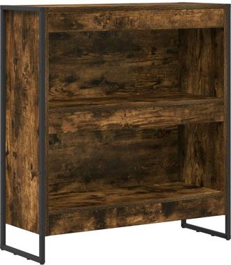 vidaXL Estanter&iacute;a Para Libros Roble Humo 80 X 30 X 155 Cm Vidaxl