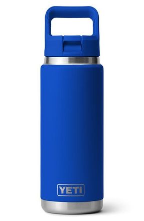 Yeti Rambler 26-Ounce Straw Water Bottle in Royal Blue at Nordstrom, Size 26 Oz Oz