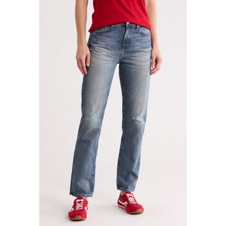 AG - Adriano Goldschmied Saige High Waist Straight Leg Jeans in 16 Years Immersed at Nordstrom Rack, Size 24