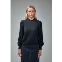 Alaia Tassel Crewneck Fringes Knit