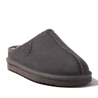 Dearfoams Fireside By Dearfoams Womens Greta Genuine Shearling Clog