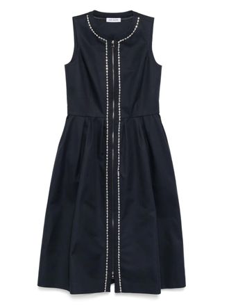 Dice Kayek cotton sleeveless dress - women - Cotton - 38 - Blue