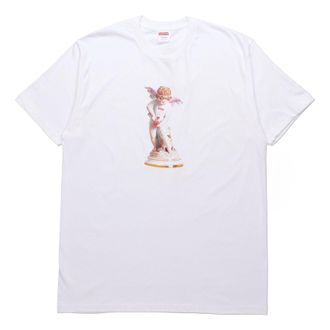 SUPREME SS19 Cupid Tee White Angel Printing Short Sleeve Unisex SUP-SS19-687