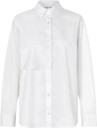 Sams&oslash;e & Sams&oslash;e Camicia Salovani - - Blouses & Shirts - Donna - Bianco - S