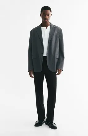 H&M Regular-fit Tailored Pants in Black at Nordstrom, Size 30