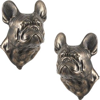 OEM Bulldog Franc&eacute;s: Estatuilla De Perro, Busto Colgante, Decoraci&oacute;n &Uacute;nica Para Un Amante De Los Perros De Art-dog