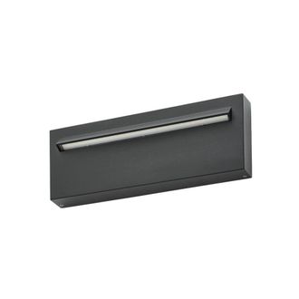 Lucande L&aacute;mpara de pared led exterior de aluminio negro