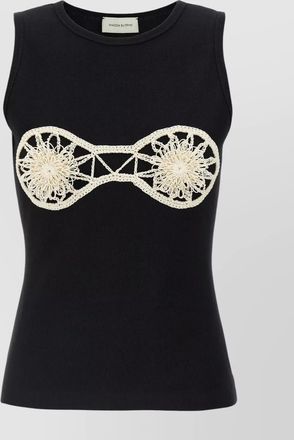 Magda Butrym slim-fit tank top