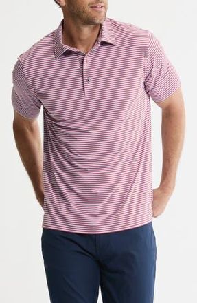 J.A.C.H.S. Performance Stripe Polo in Red Stripe at Nordstrom Rack, Size Xx-Large