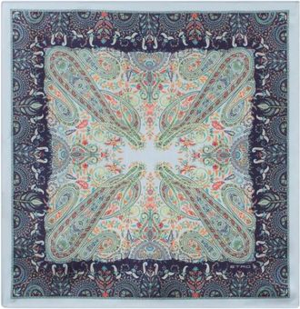 Etro Silky Scarves - Heren - Zijden sjaals - Veelkleurig - ONE Size - Accessoires