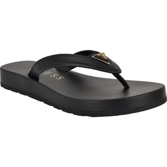 Guess Candry Flip Flop in Black at Nordstrom Rack, Size 10