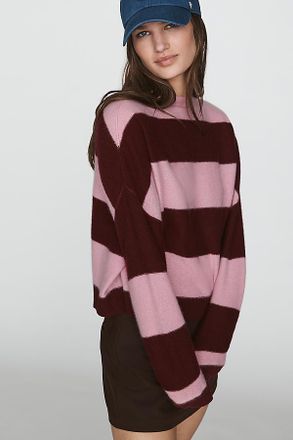Pilcro Alani 100% Cashmere Mock-Neck Sweater