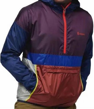Cotopaxi Teca Half Zip Windbreaker Jacket In High Winds