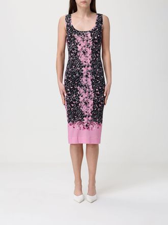 Versace Jeans Couture Abito midi in jersey stampato