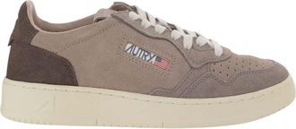 Autry Brown Medalist Low Sneakers