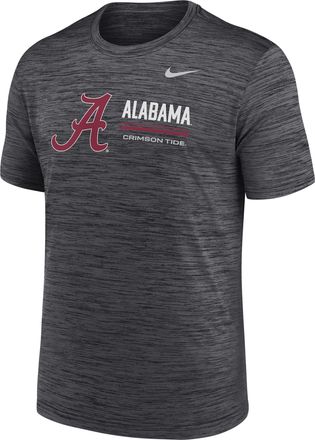 Nike Alabama Sideline Velocity Nike Mens Dri-FIT College T-Shirt in Grey | 02ER06FABN-PCW