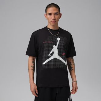 Nike Jordan Mens Jordan Graphic T-Shirt in Black | IF3073-010