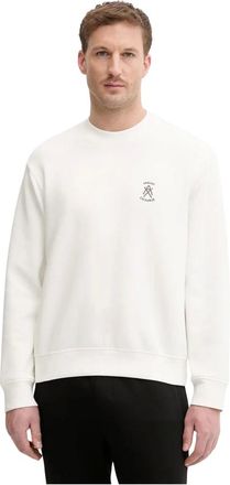 A|X Armani Exchange Heren, Sweatshirts & Hoodies, Wit, Maat: 2XL Katoen