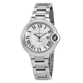 Cartier Ballon Bleu Automatic Silver Dial Ladies Watch WSBB0044