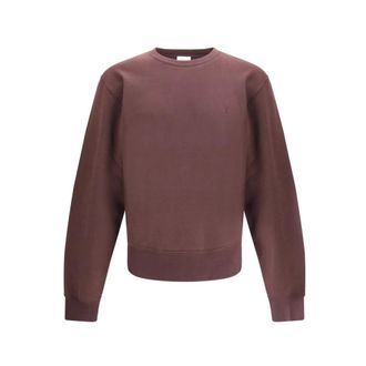 Saint Laurent Hombre, Sudaderas, Marrón, Talla: M