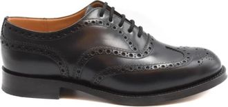 Churchs Klassieke Derby Schoenen voor Mannen - Heren - Veterschoenen - Blauw - 41 1/2 EU - Schoenen