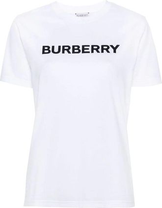 Burberry algod&oacute;n logotipo de la camiseta