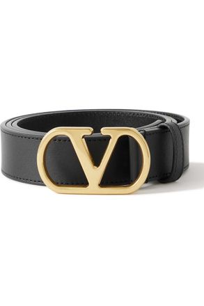Valentino Garavani VLogo Leather Belt
