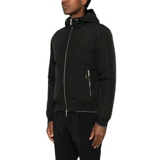 Moorer Bomber Jackets, male, Black, Size: 2XL Oniro Bomber Jacket