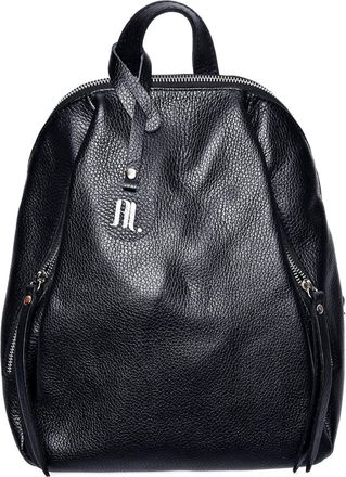 Anna Luchini Zwart Rundleer Tas