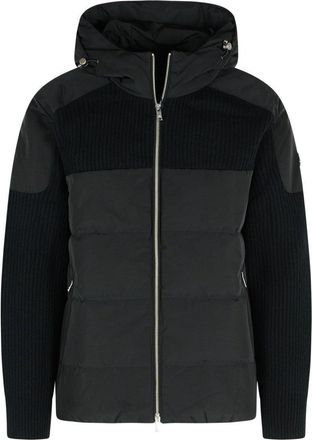 Moose Knuckles Black Wool Jacket