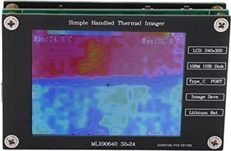 OEM C&aacute;mara Termogr&aacute;fica, C&aacute;mara Infrarroja De 2,8 Pulgadas, 320 X 240, De -40 &deg; A +300 &deg;, Chip Flash Spi Integrado, Carga Usb C, Para Medici&oacute;n De Temperat