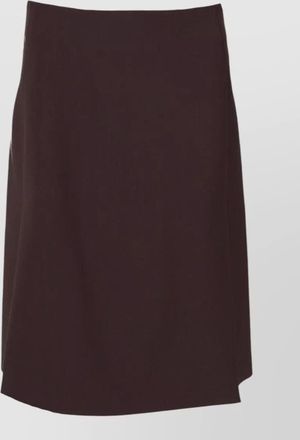Parosh asymmetric hem design skirt