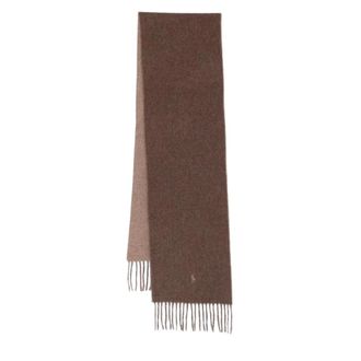 Ralph Lauren Accessoires, unisex, Bruin, ONE Size, Wol, Wool Scarf