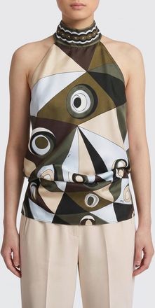 Pucci Top di seta stampata