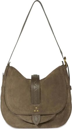 Jerome Dreyfuss Borsa a tracolla in pelle - Verde