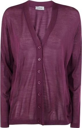 MRZ buttoned cardigan - Red