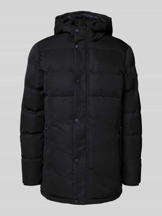 Blend Steppjacke mit Rei&szlig;verschlusstaschen Modell HESTEBAN in Black, Gr&ouml;&szlig;e XXL