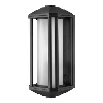 Netlighting Hinkley Castelle Outdoor 1 Light Medium Wall Lantern Black IP44