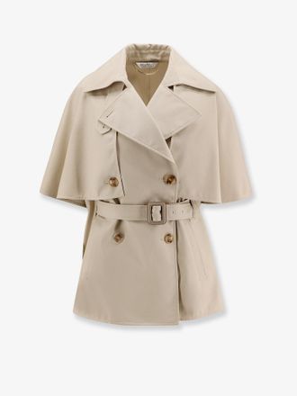 Max Mara Mantella Sigfrid in gabardina di cotone - MAX MARA - gender_Woman