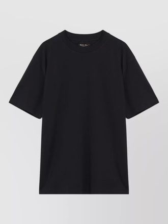 Loro Piana cotton crew neck short sleeve t shirt