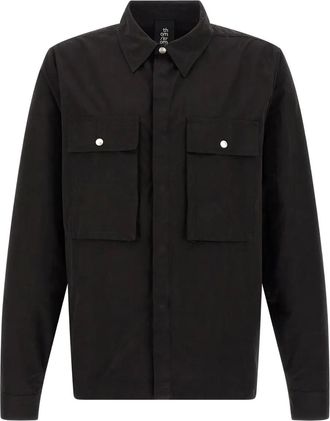 Thom Krom Camicia con bottoni automatici - Nero