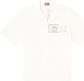Diesel Camicia a maniche corte - Bianco