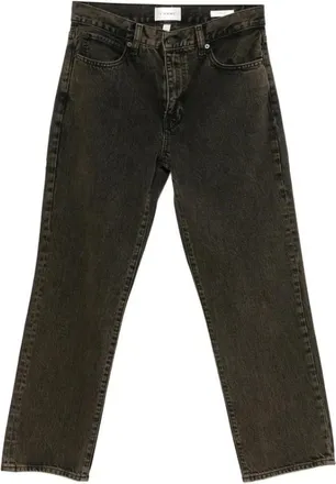 Frame Denim Duox Straight Jeans - Dames - Regular Fit Jeans - Grijs - W27 - Jeans