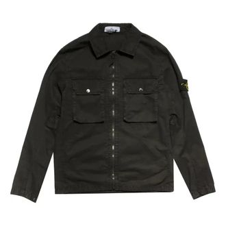 Stone Island 2 Pocket Shirt Jacket Black 7515113WN-V0129
