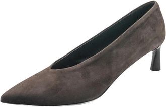 Halmanera Jade Pump - Dames - Pumps - Bruin - 39 EU - Leer - Schoenen