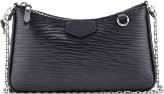 Louis Vuitton Easy Pouch on Strap Epi Leather shoulder bag - Zwart