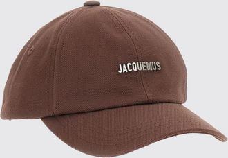 Jacquemus Contrast Logo Cotton Baseball Cap