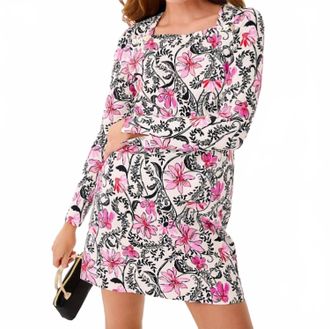 Lilly Pulitzer Aubri Dress In Coconut Sunshine Seekers