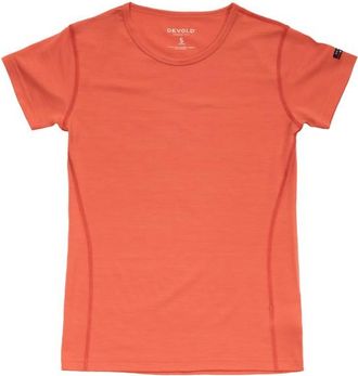 Devold Breeze Woman T-Shirt Merinounterw&auml;sche f&uuml;r Damen | rot