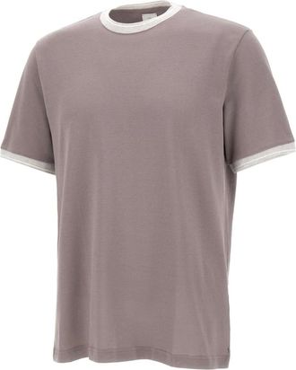 Eleventy Heren, Tops, Bruin, Maat: S Katoen